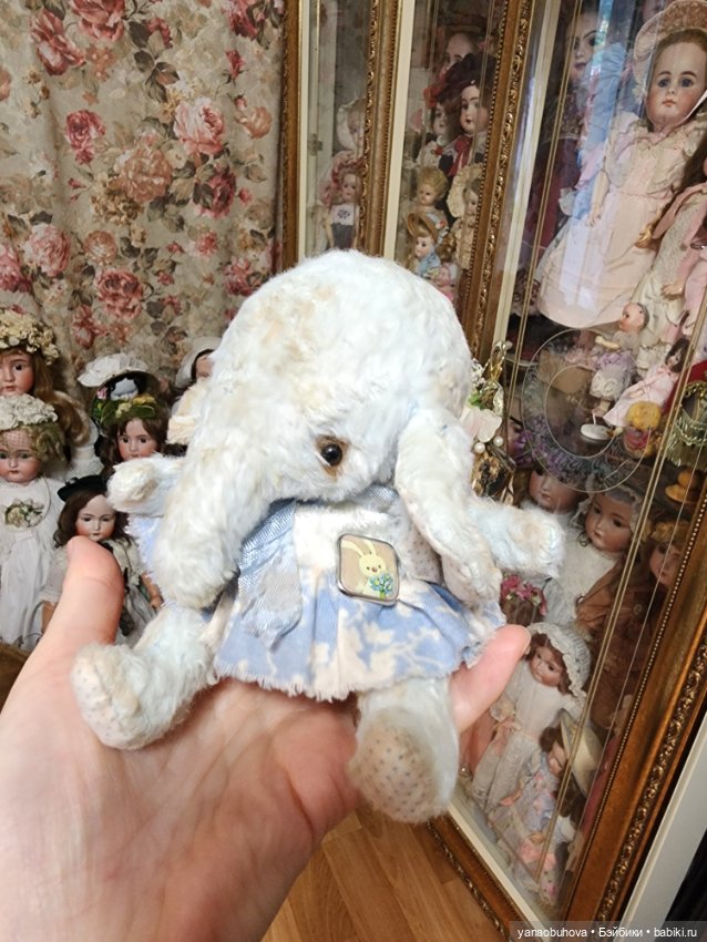 Авторский слоник тедди — Авторские игрушки