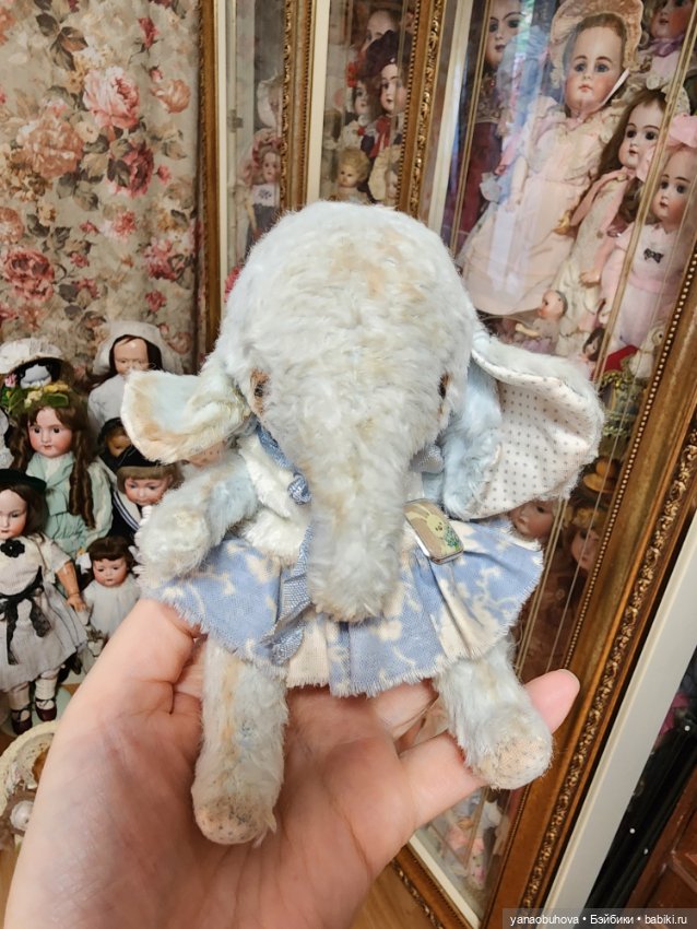 Авторский слоник тедди — Авторские игрушки (фото 5)