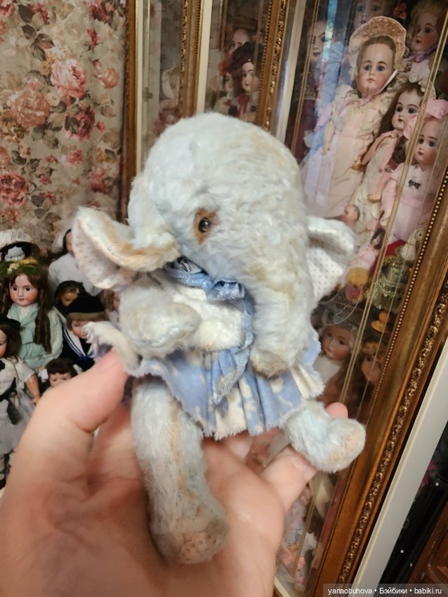 Авторский слоник тедди — Авторские игрушки (фото 6)