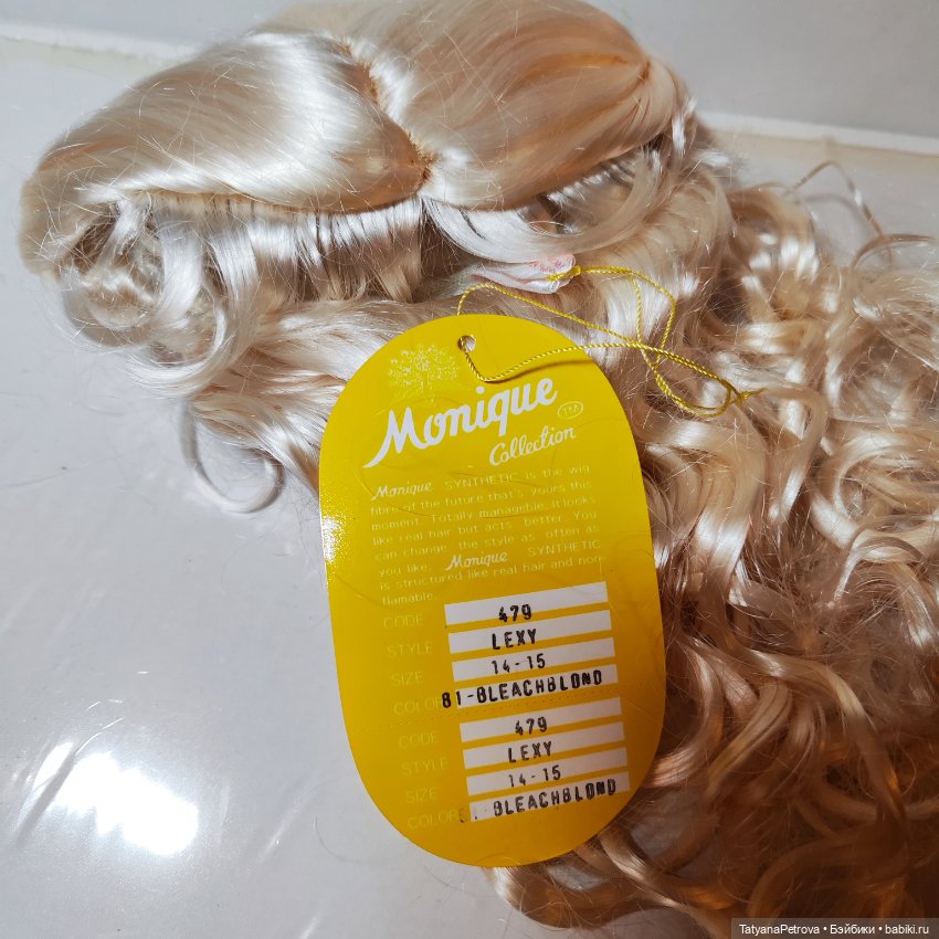 Моник Monique 14-15 размер блонд (фото 2)