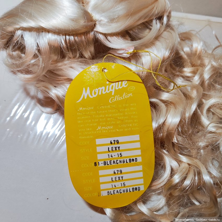 Моник Monique 14-15 размер блонд (фото 4)