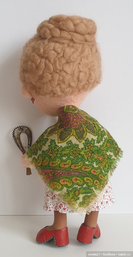Кукла "Дамочка" — Авторские игрушки (фото 5)