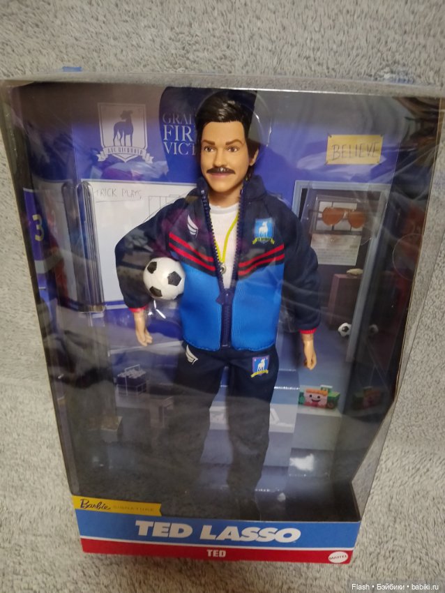 Кен Ken Тед Лассо НРФБ — Игровые куклы (фото 7)