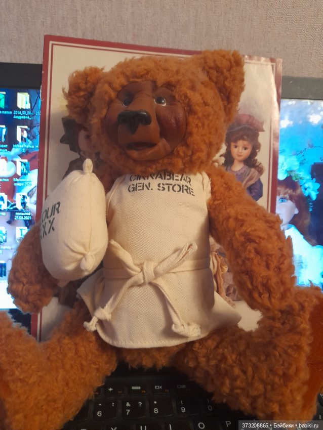 Три винтажных медвежонка (лот) (фото 9)