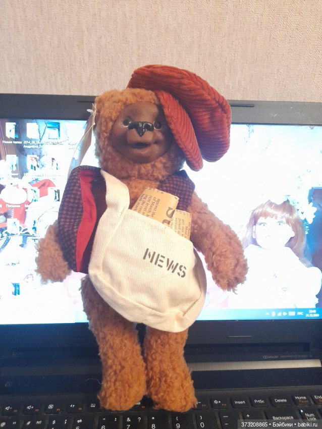 Три винтажных медвежонка (лот) (фото 6)