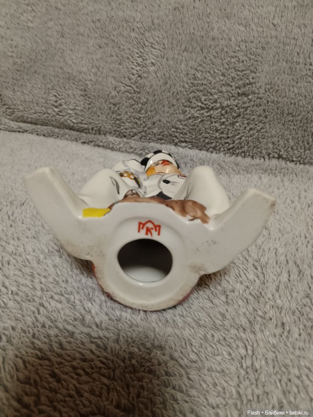 Статуэтка СССР Олег Попов с олимпийским мишкой (фото 10)