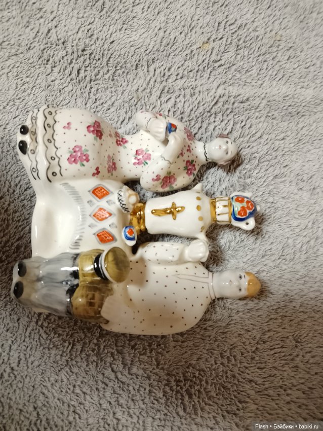 Статуэтка чаепитие у самовара Ванечка и Манечка (фото 7)
