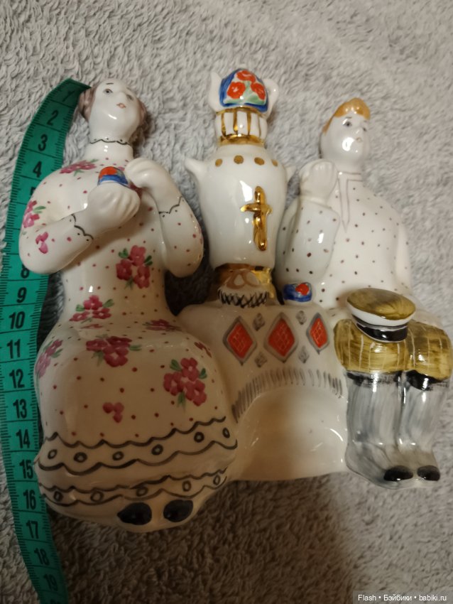 Статуэтка чаепитие у самовара Ванечка и Манечка (фото 2)