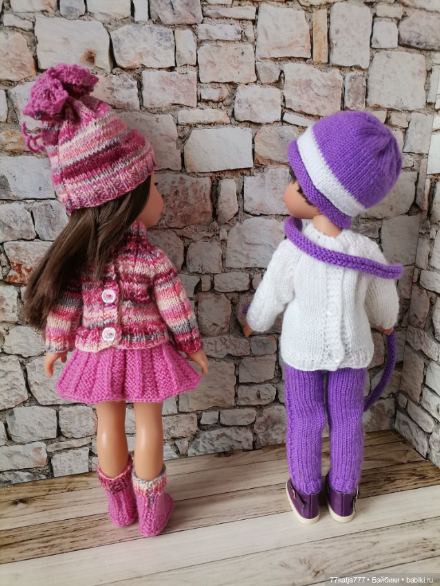Теплая вязаная одежда для Паолок (фото 3)