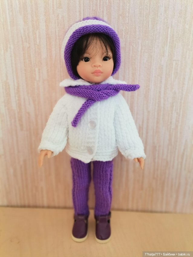 Теплая вязаная одежда для Паолок (фото 5)