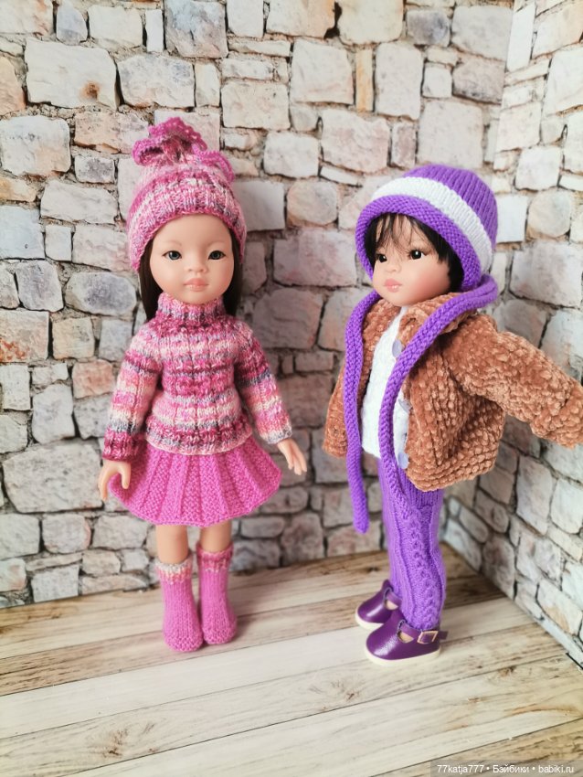 Теплая вязаная одежда для Паолок (фото 8)