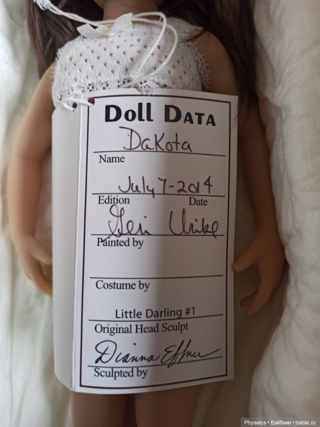 Dakota от Diana Effner — Коллекционные куклы (фото 6)