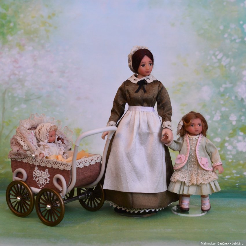 Миниатюрная кукла-девочка в масштабе 1/12 (фото 8)