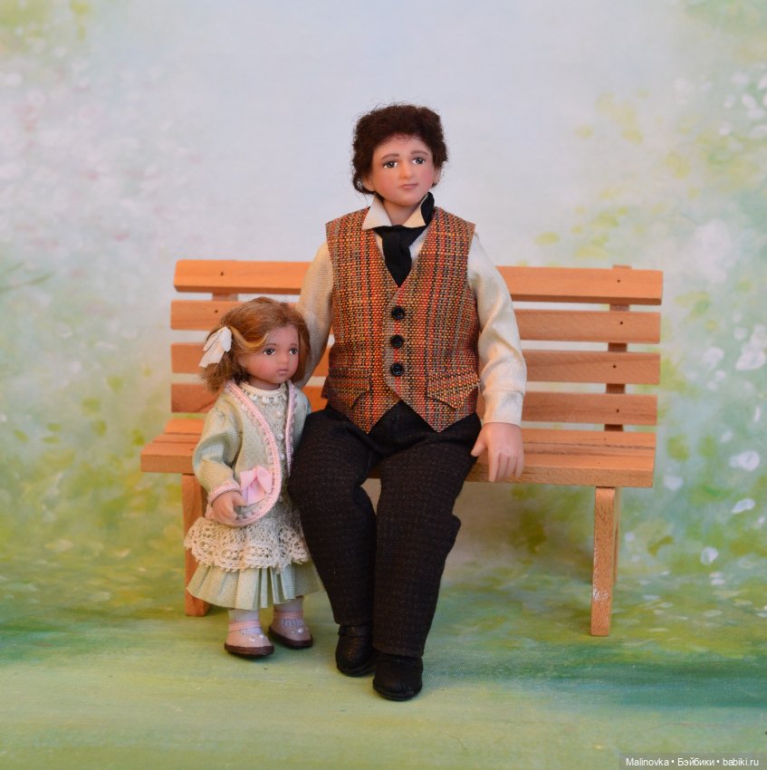 Миниатюрная кукла джентельмен в масштабе 1/12 (фото 5)