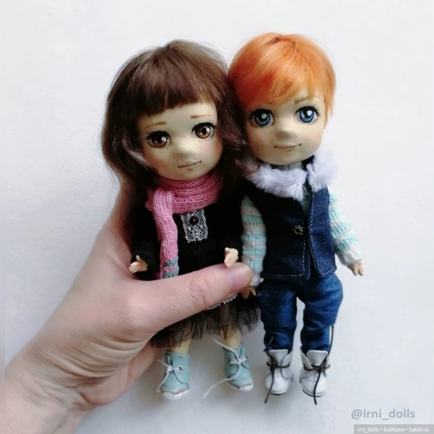 Люси и Лаки — Авторские куклы BJD (фото 6)