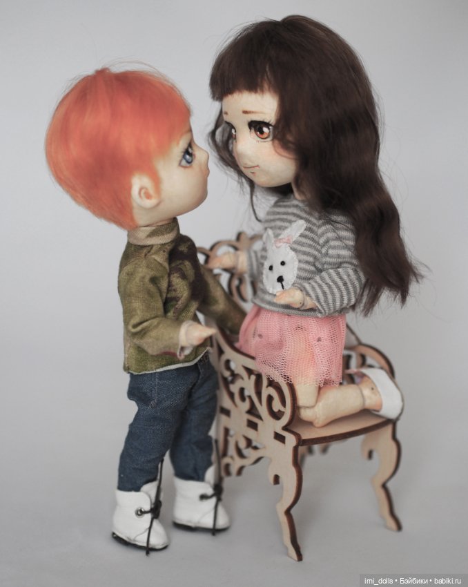 Люси и Лаки — Авторские куклы BJD (фото 7)