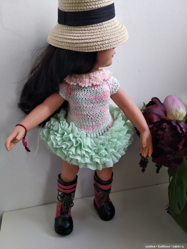 Шляпки для кукол соломенные (фото 10)