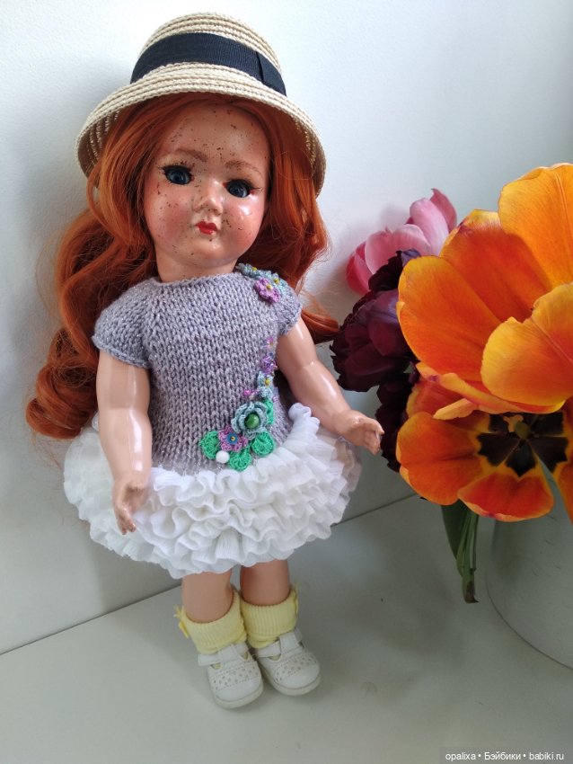 Шляпки для кукол соломенные (фото 9)