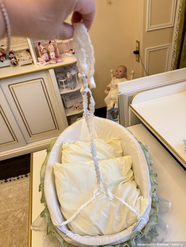 Люлька для реборнов — Кукольная мебель (фото 4)