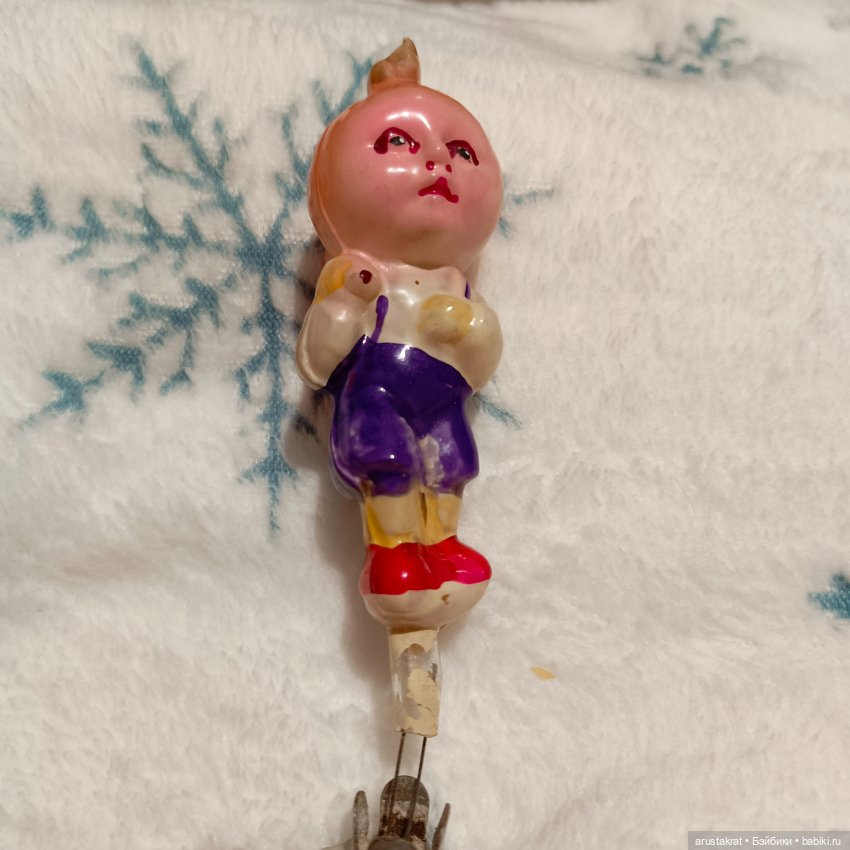 Ленинградский Чиполино на прищепке (фото 5)