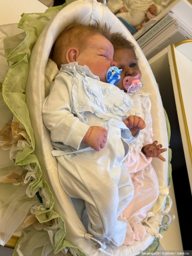 Люлька для реборнов — Кукольная мебель