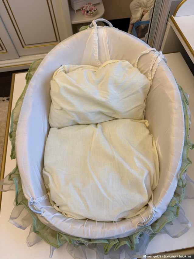 Люлька для реборнов — Кукольная мебель