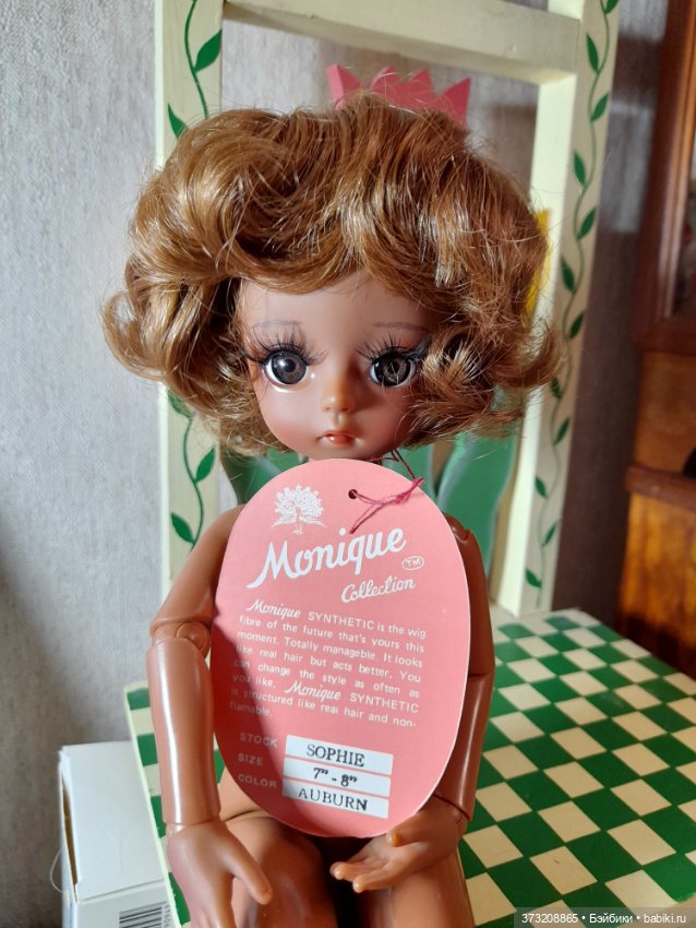 Парички размер 7-8 — Парики и волосы (мохер) для кукол