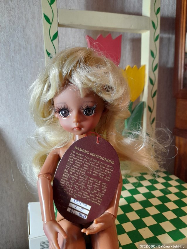 Парички размер 7-8 — Парики и волосы (мохер) для кукол