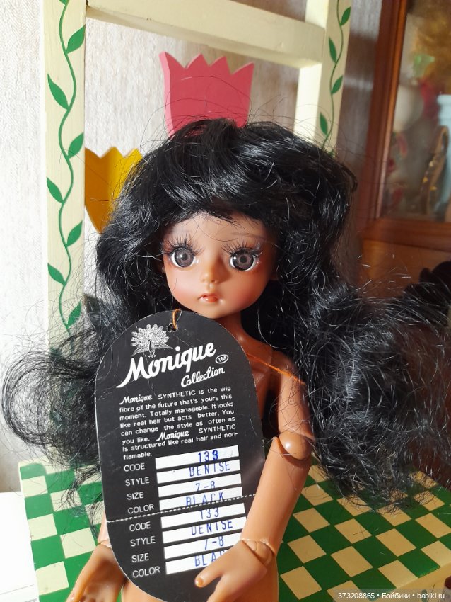 Парички размер 7-8 — Парики и волосы (мохер) для кукол