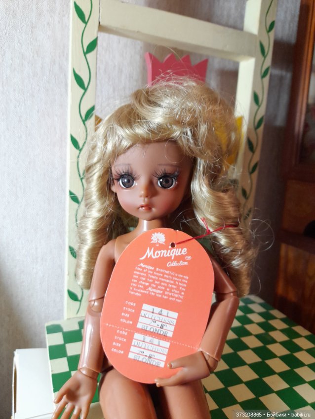 Парички размер 7-8 — Парики и волосы (мохер) для кукол (фото 10)