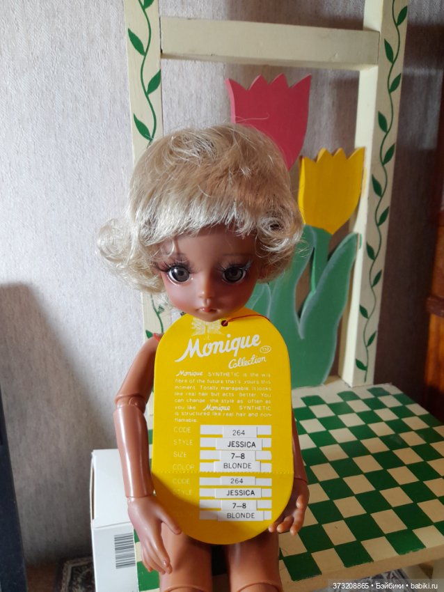 Парички размер 7-8 — Парики и волосы (мохер) для кукол