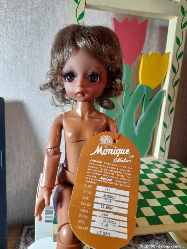 Парички размер 7-8 — Парики и волосы (мохер) для кукол (фото 6)