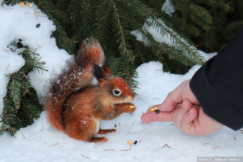 Белочка — Авторские игрушки (фото 3)