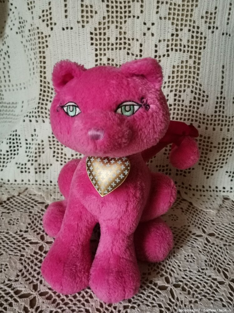 Винтажная кошка розовая Gotta Getta Gund Cattitude (фото 2)