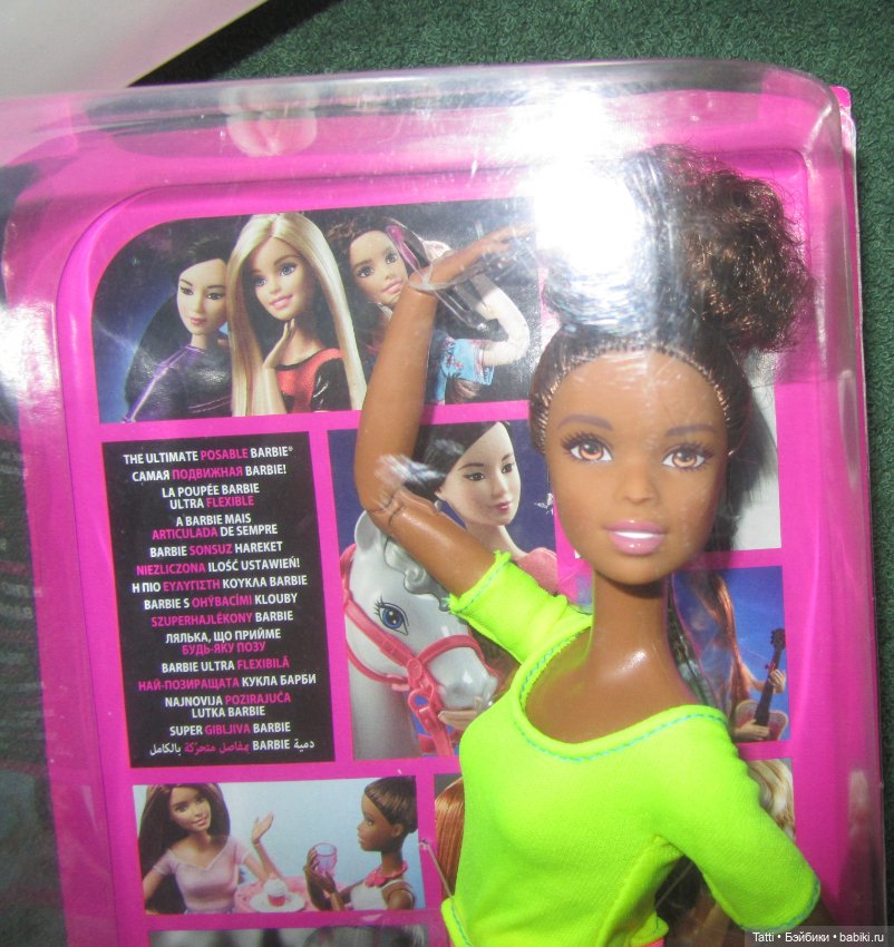 Кукла Барби йога , мулатка Аша . 1-я волна (фото 3)