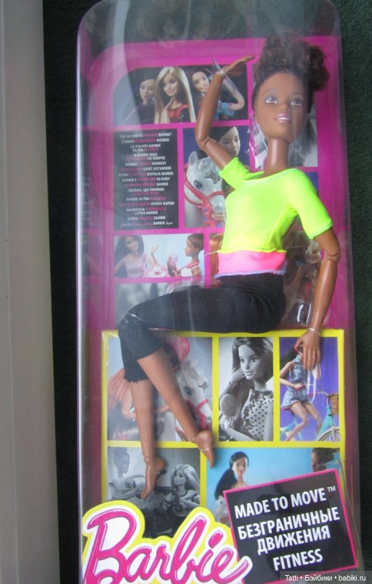 Кукла Барби йога , мулатка Аша . 1-я волна