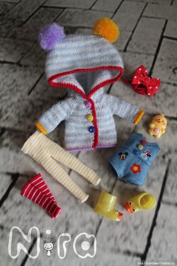 Одежда + обувь для ob11/Nunnu MeadowDoll (фото 5)