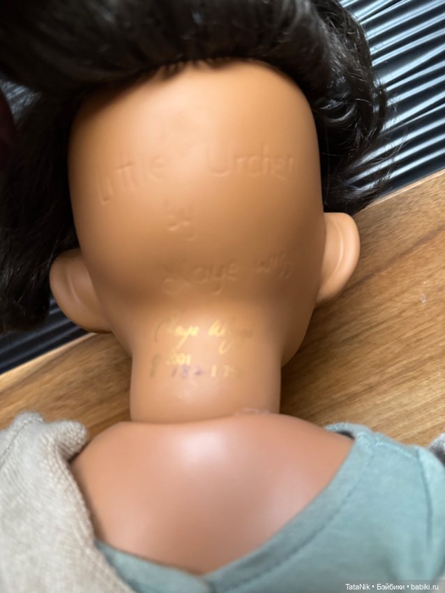 Фарфоровый мальчик Trent 2001г от Kaye Wiggs (фото 3)
