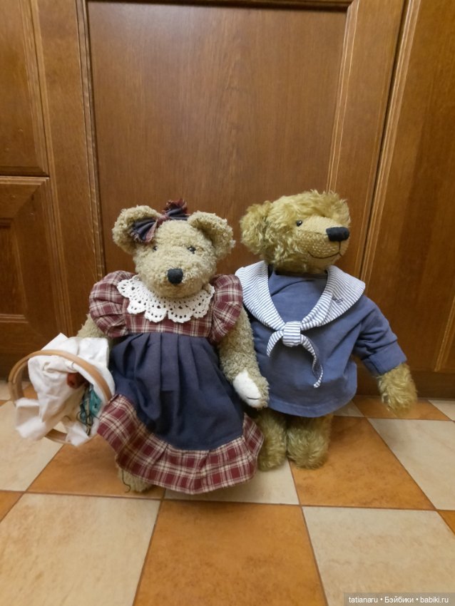 Винтажные немецкие мишки. Лот