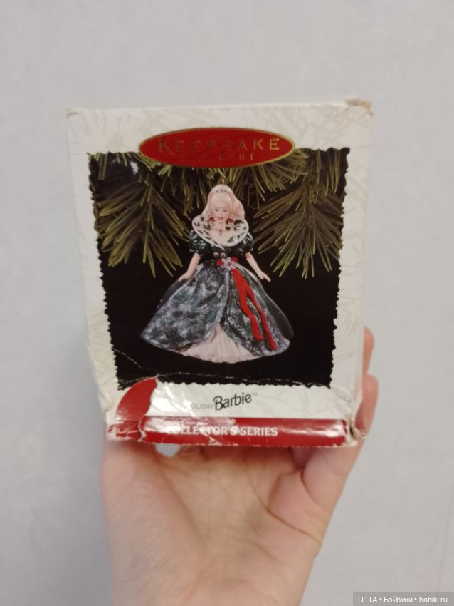 Hallmark holiday Barbie — Коллекционные фигурки (фото 5)