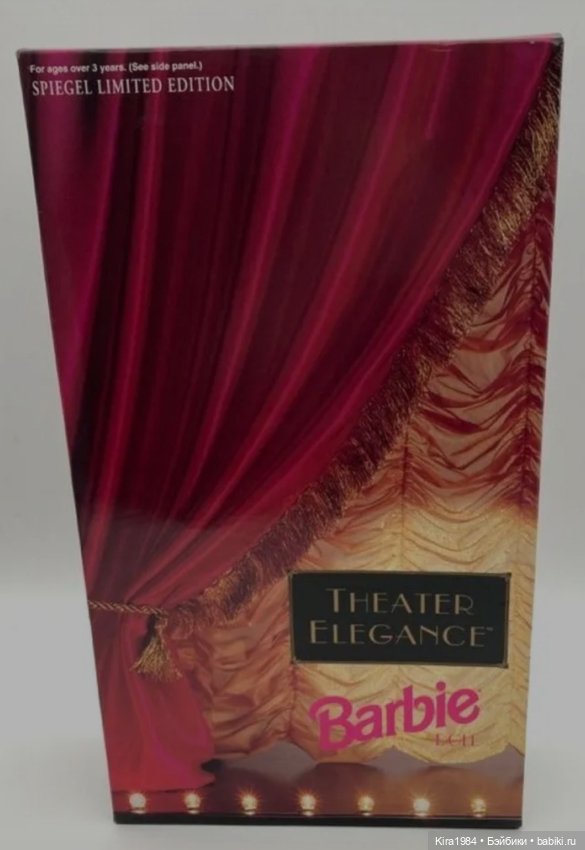 Кукла Barbie Theater Elegance (Барби Театр Элегантности) (фото 2)