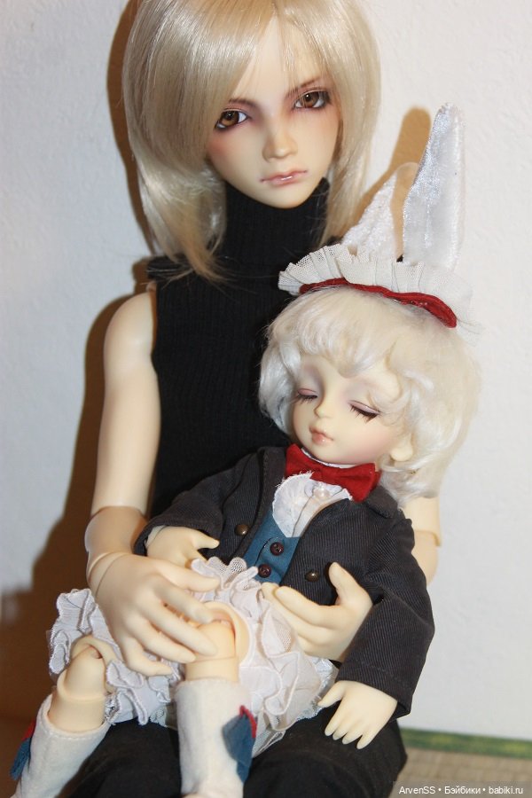 VOLKS Super Dollfie Young SD Boy WHITE Rabbit Sweet Dream ver. SET Dorupa 7 LTD (фото 8)