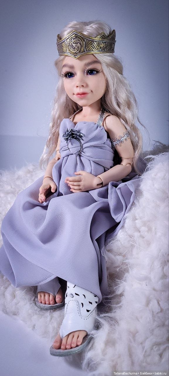 Эмилия (Дейнерис) — Авторские куклы BJD (фото 3)