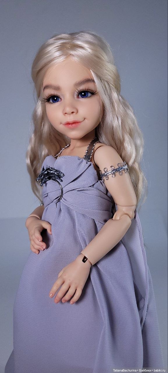 Эмилия (Дейнерис) — Авторские куклы BJD (фото 4)