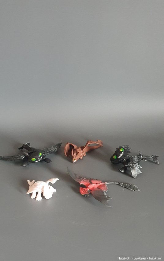 Фигурки "Как приручить дракона"