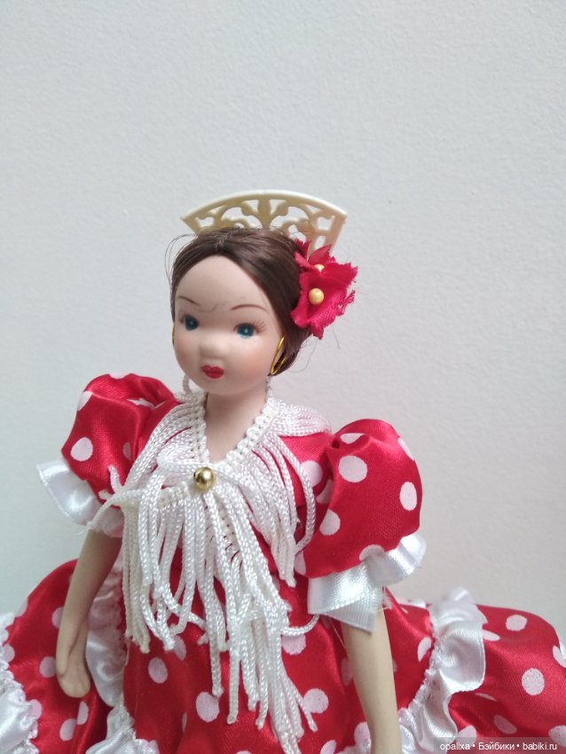 Испанская куколка 20см — Фарфоровые куклы (фото 3)