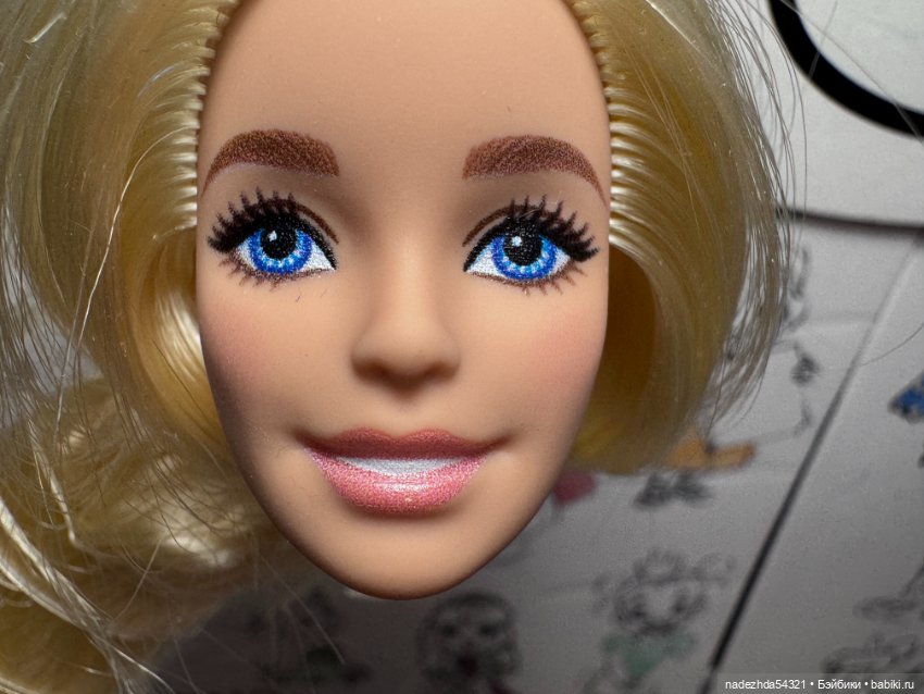 Голова Барби "Безграничные движения" волейболистки (фото 3)