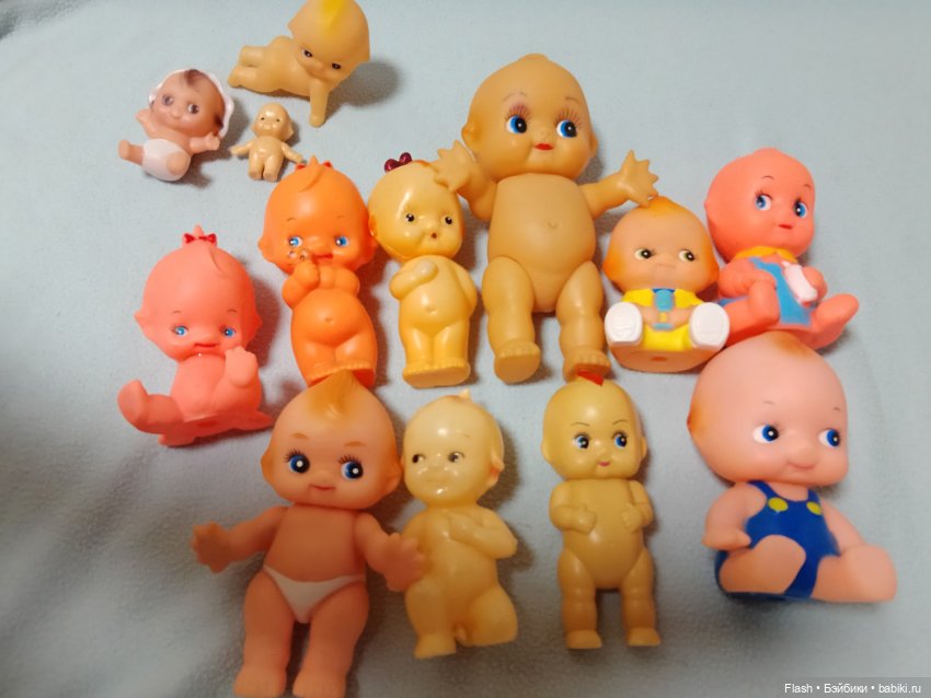 Лот кюьюпиков пупсят — Винтажные куклы и игрушки детства