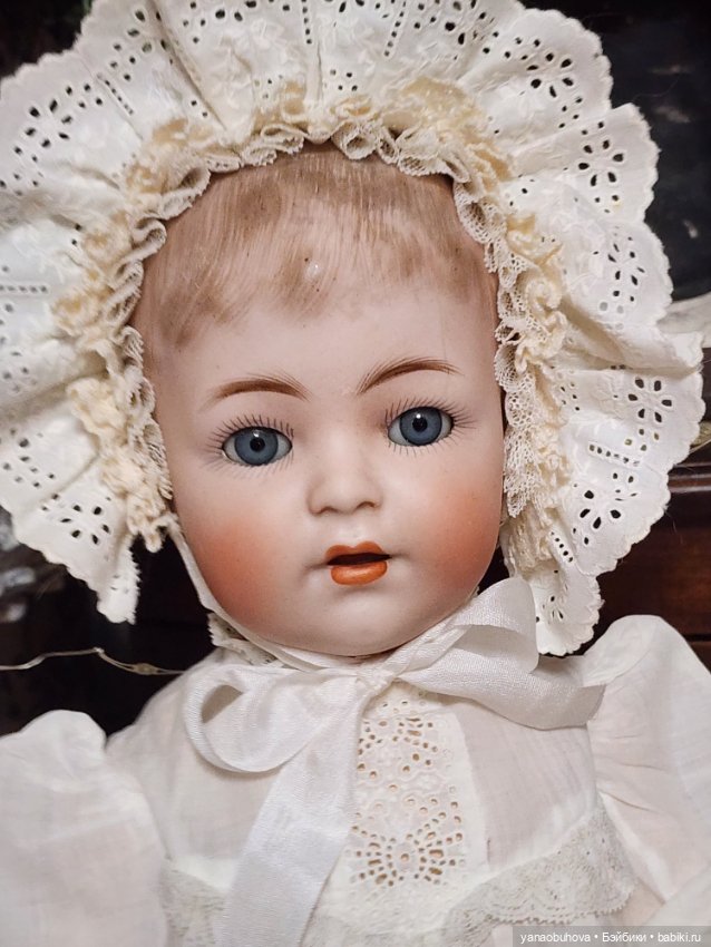 Антикварный небольшой редкий пупс Каммер Рейнхард 127, рост 31 см