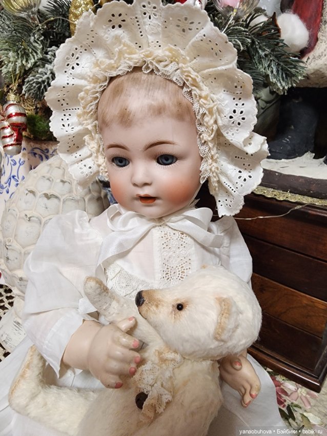 Антикварный небольшой редкий пупс Каммер Рейнхард 127, рост 31 см (фото 4)